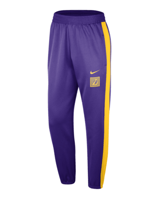 Los Angeles Lakers Starting 5 Men s Nike Therma FIT NBA Pants. Nike